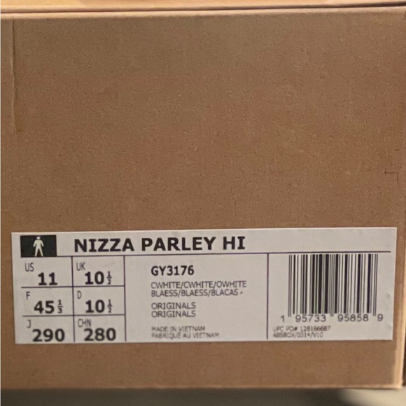 *Brand New* adidas Originals Nizza Parley High Sneakers | Mens Size 11 - Picture 9 of 9